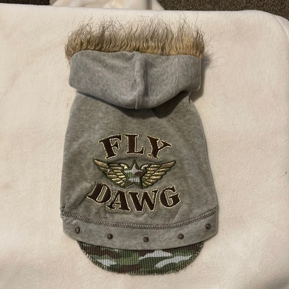 The cutest EVER dog hoodie!!
